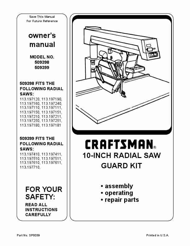 Craftsman Saw 509398-page_pdf